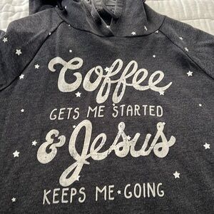 Coffee & Jesus hoodie